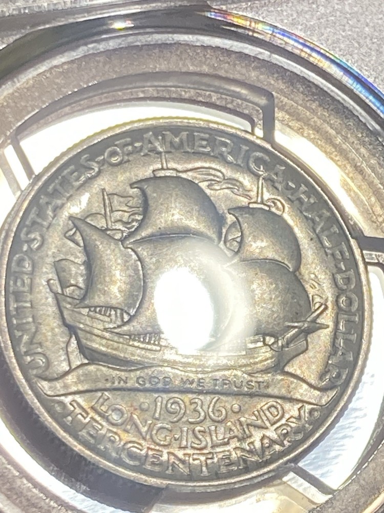1936 Long Island Tercentenary Half Dollar MS-65 PCGS