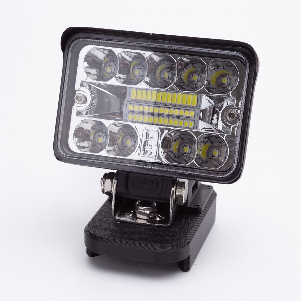 LED Work Light For Bauer 20V Li-Ion Battery Foldable Compact Job Site Light