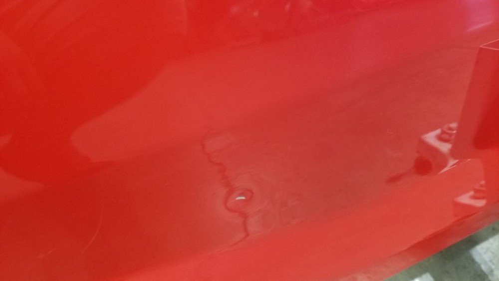 21 FORD F150 XLT TAILGATE ASSEMBLY RED WITHOUT STEP OPTION