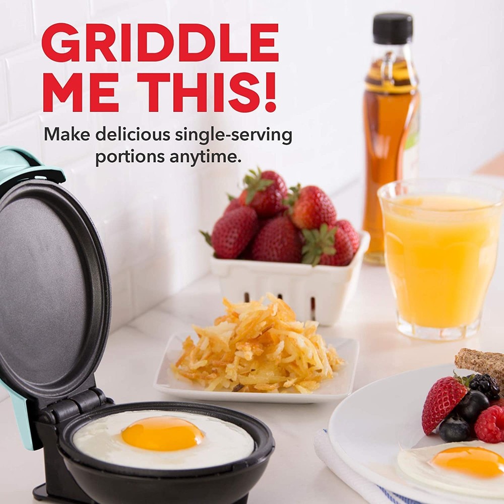 Mini Maker Griddle - Compact Griddle for Creative Homemade Treats - PTFE nons...