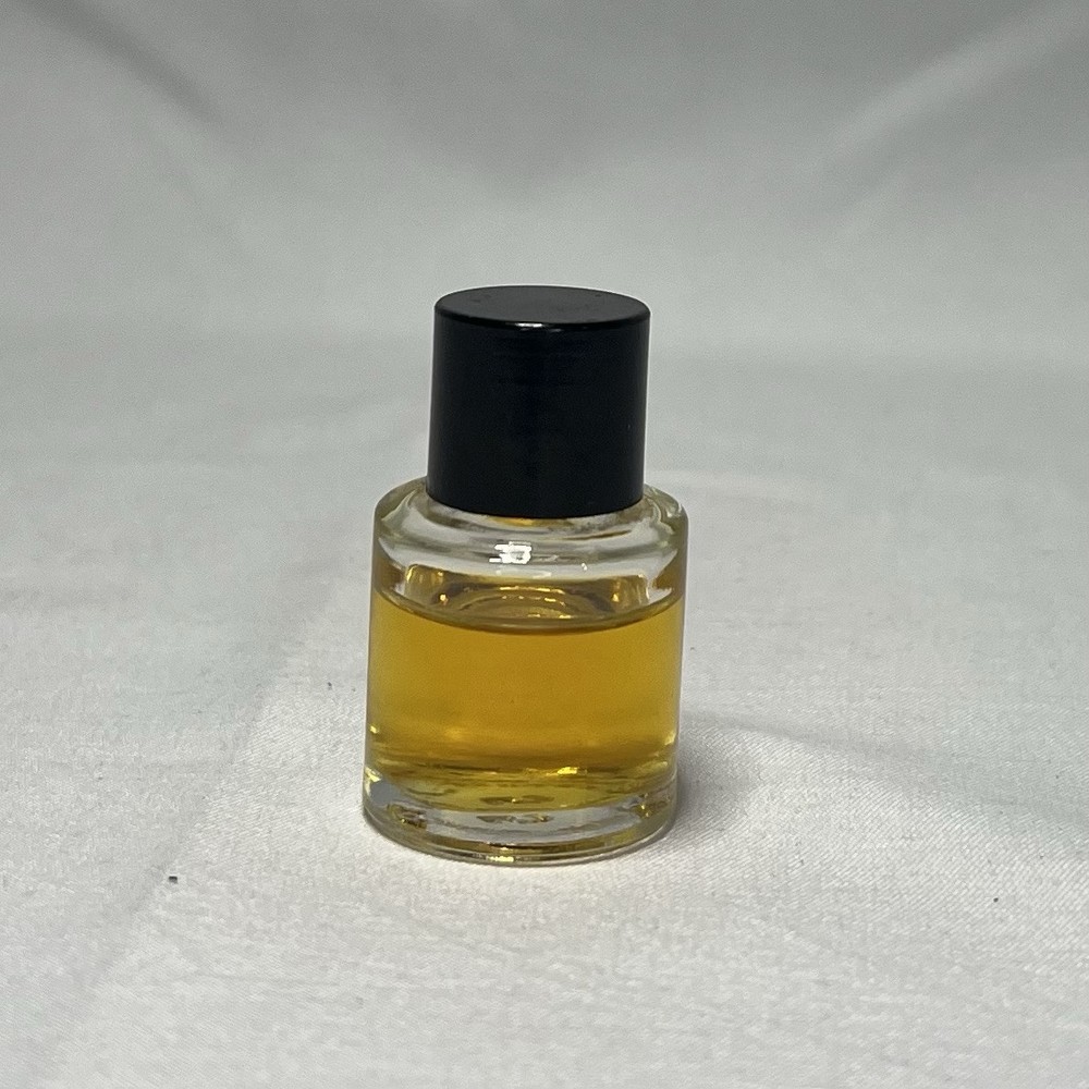 VINTAGE Basic Black CHARLES REVSON  PERFUME PARFUM MINIATURE 1/8 oz SPLASH