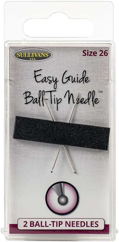Sullivan's Easy Guide Ball-Tip Needles 2/Pkg Size 26 (37mm)