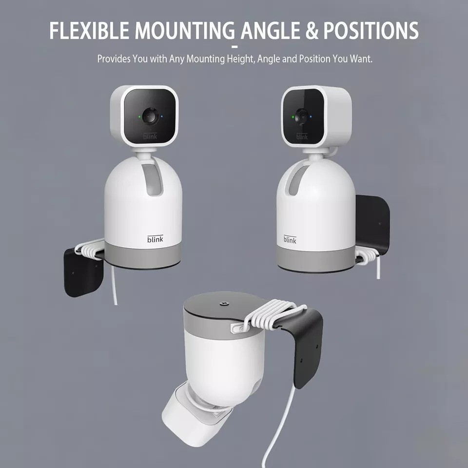 Blink Mini Pan-Tilt Rotating Indoor Smart Camera Housing/Mount Bracket