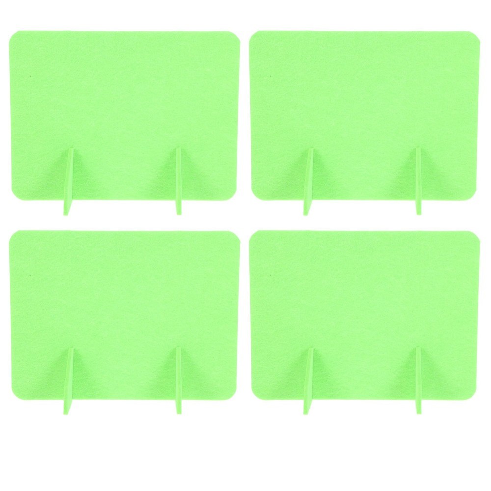 4 PCS Desk Privacy Screen Panel Countertop Divider Classroom Testing Dividers