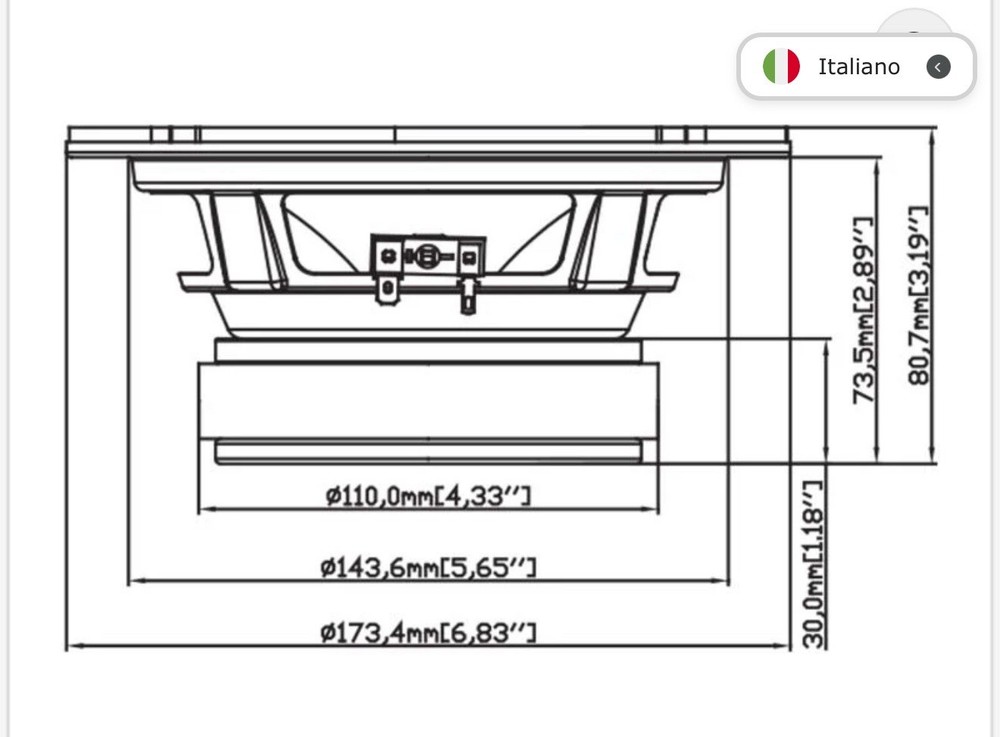 SP Audio. Sp 6.5 CM Slim Speakers (Pair)