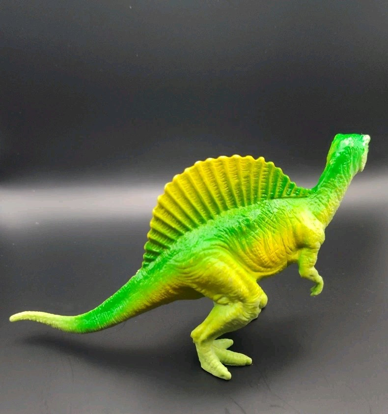 Vintage Spinosaurus Dinosaur Hard Plastic
