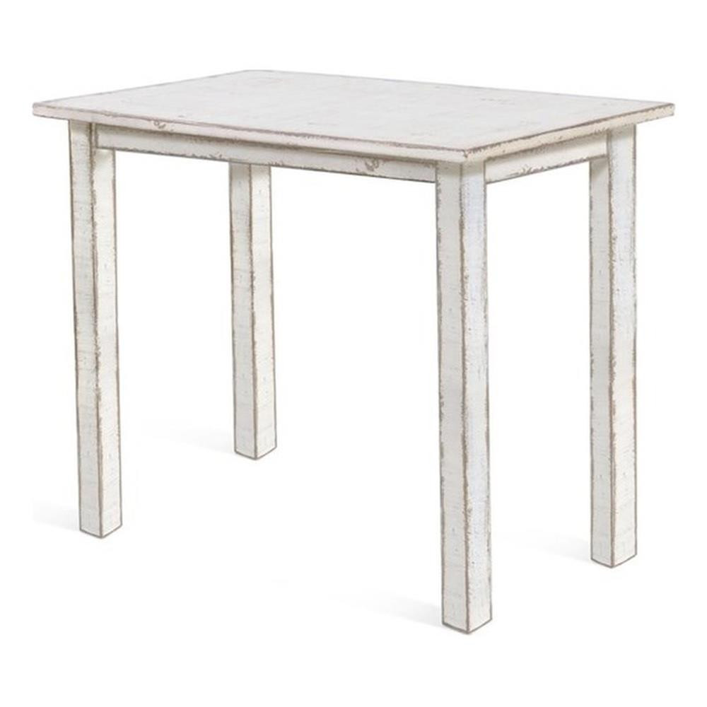Marina White Sand Pub Wood Table