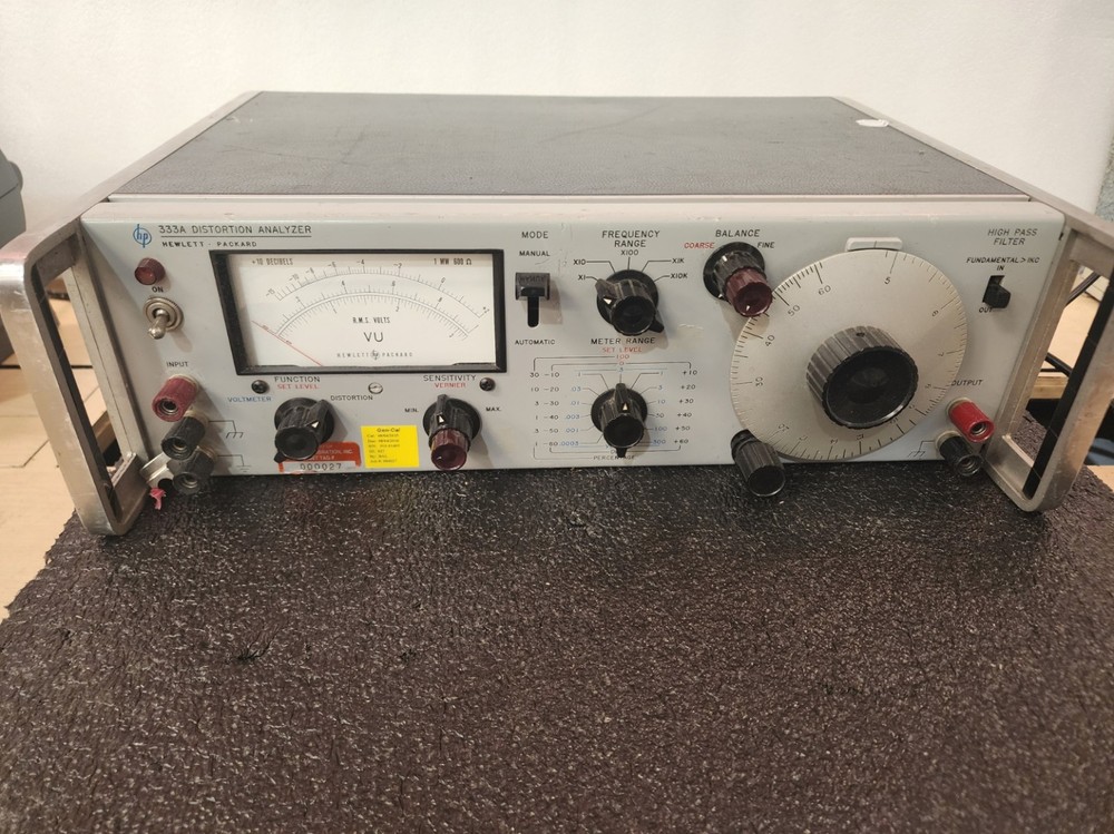 HP/Agilent 333A Distortion Analyzer