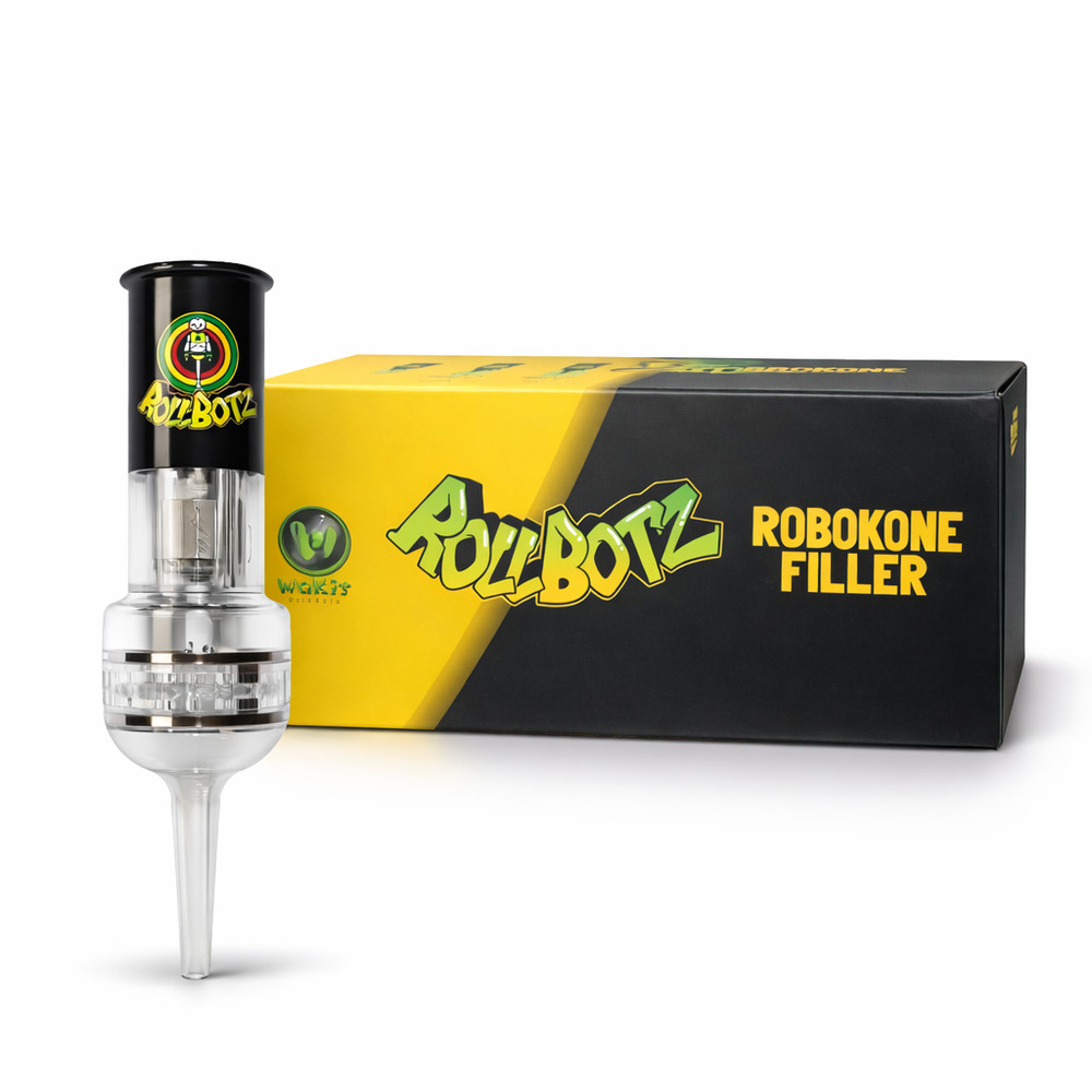 Rollbotz ROBOKONE Electric Automatic Grinder Black Auto Pre-Rolled Cone Filler