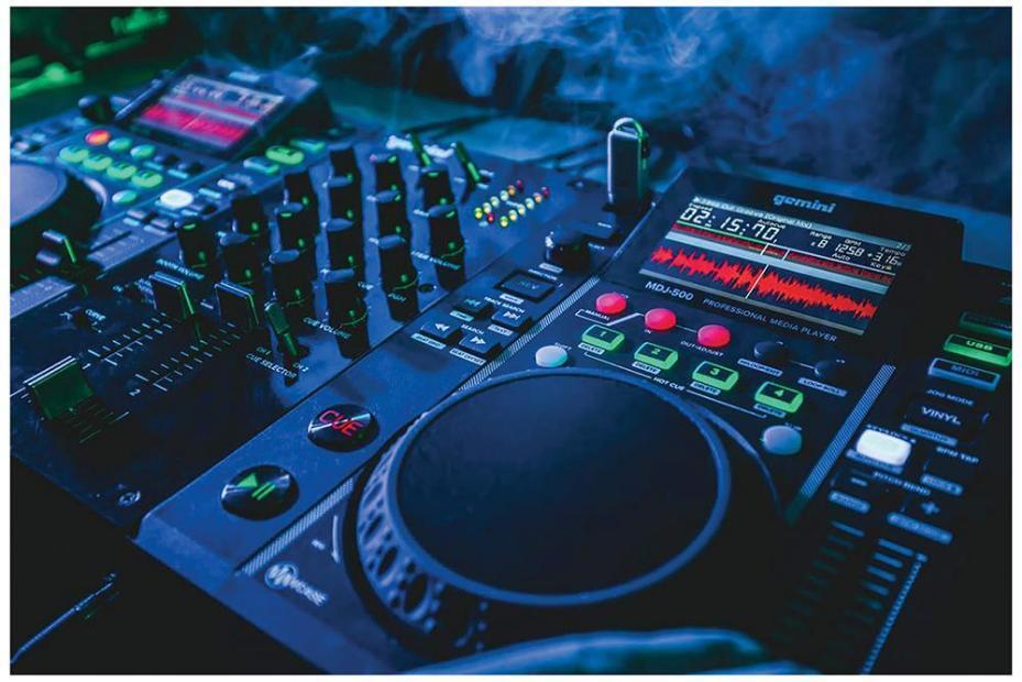 Professional Media Player With USB, 10.2cm Screen - MDJ-500