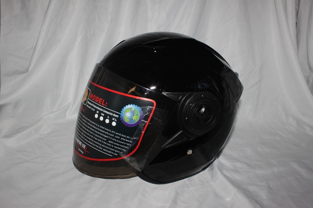 Training Riot Helmet With Face Shield Tactical Black OSFM Sz Medium Protective