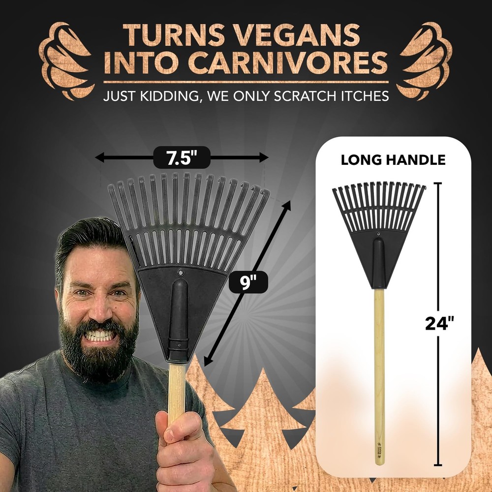 The ORIGINAL Beast Rake Back Scratcher, Lightweight, Oversized Rake Back Scra...