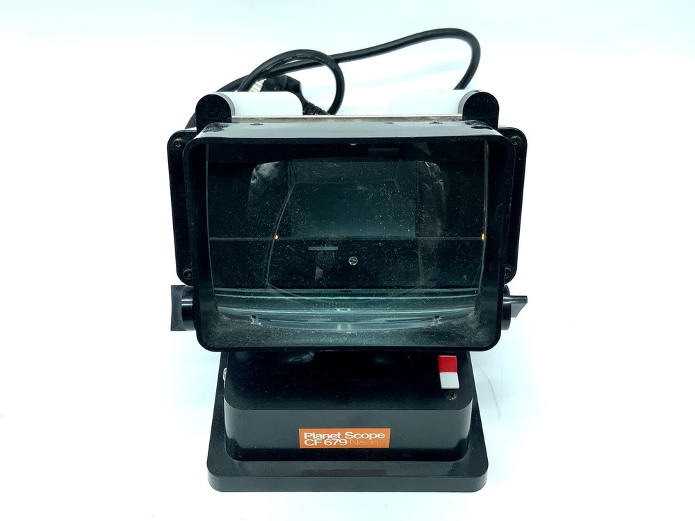 Planet Scope CF 679 Neon Slide Projector Black