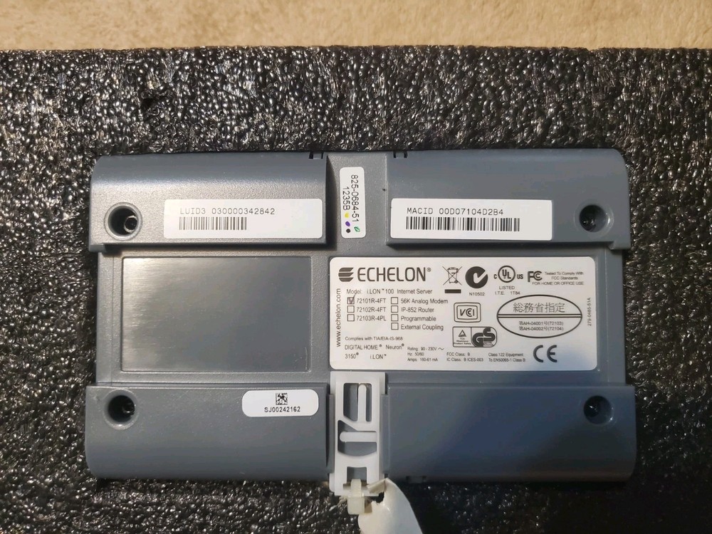 I.lon Echelon Smartserver 72101R-4ft Networking Router