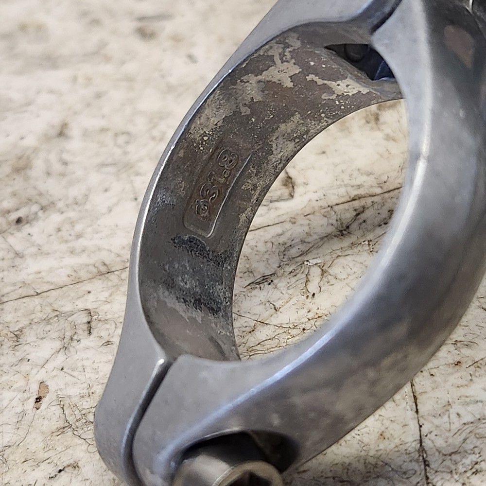 2004 Shimano Tiagra FD-4400 Double 2X Bicycle Front Clamp On 31.8 Bottom Pull