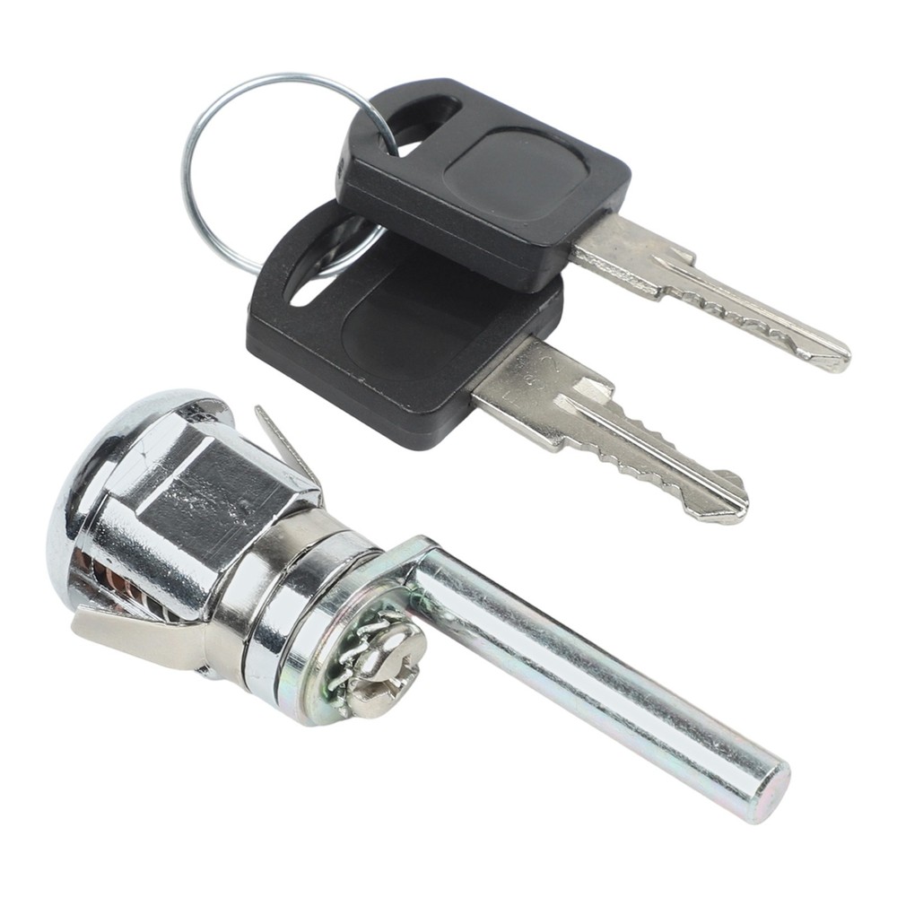 Security Lock for File Cabinets with Dual Keys and Simple Installation Process
