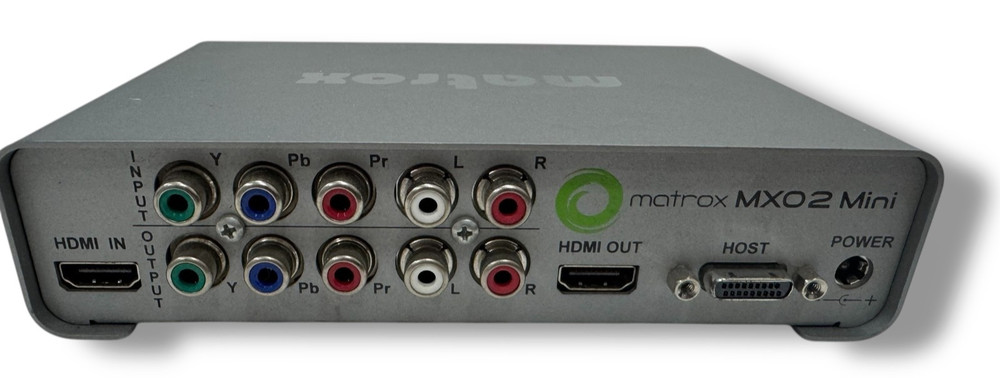 Matrox MXO2 Mini High Definition HDMI Analog Device MX02MINI No Power Adapter