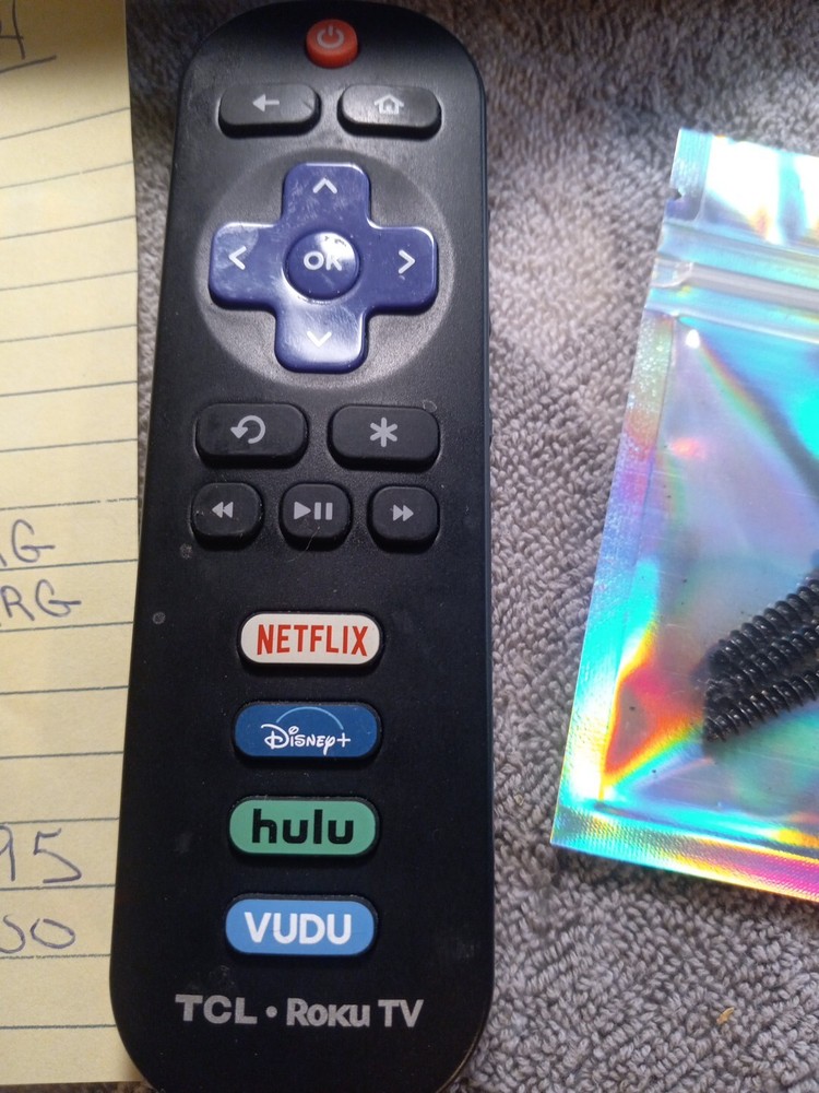 TCL Legs W Screws and Remote Control