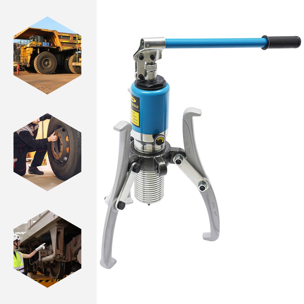 3 Jaws Or 2 Jaws 20T Hydraulic Gear Puller Set Wheel Bearing Pulling Separator