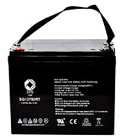 SPS Brand 12V 75Ah Battery for Interstate DCM0075 UPS (Terminal RT) (1 Pack)