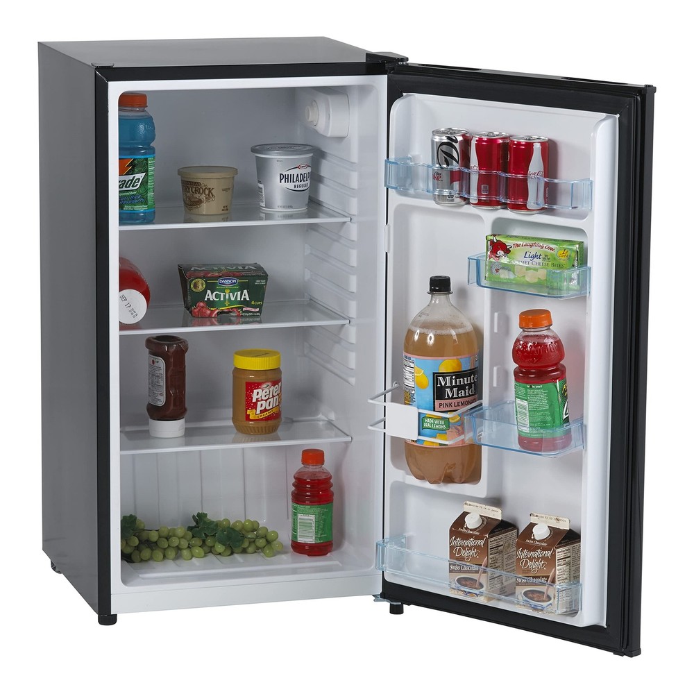 AVANTI 3.2 Cu. Ft Compact Mini Refrigerator Black AR321BB
