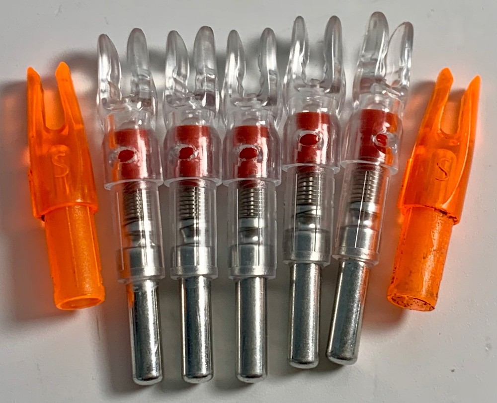 5 PCS Archery Lighted Nocks Plastic Bow Hunting