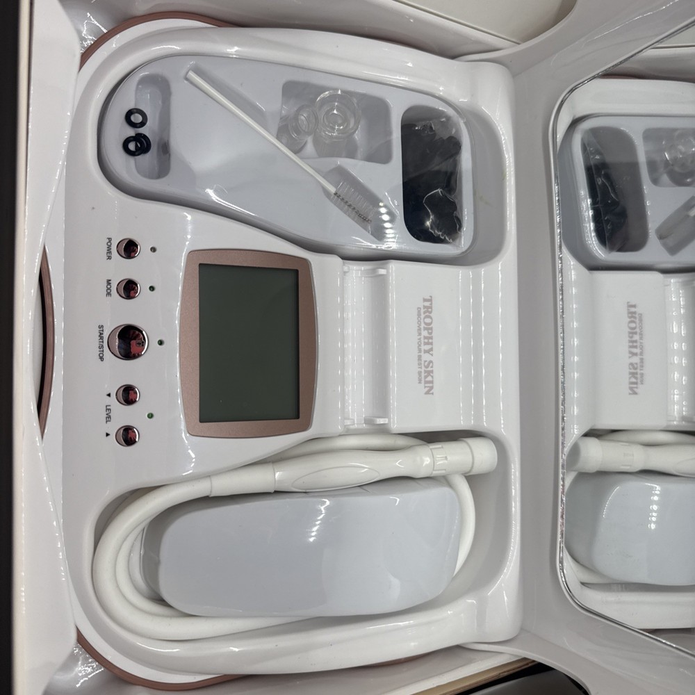 Trophy Skin Microderm MD Professional Grade Home System Model TSMDD01 Open Box
