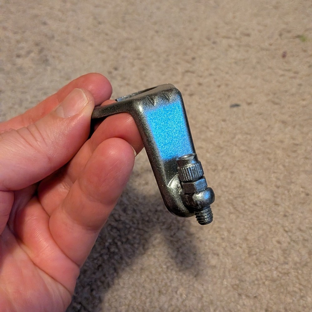 1-1/8" Threaded Headset Key Ring Cantilever Brake Mount Custom Silver Painted