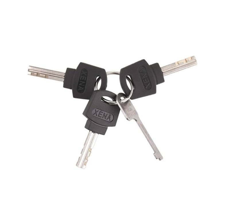 Stainless Steel Motorcycle Disc Lock Alarm - 6mm Push Down Locking Pin, Security
