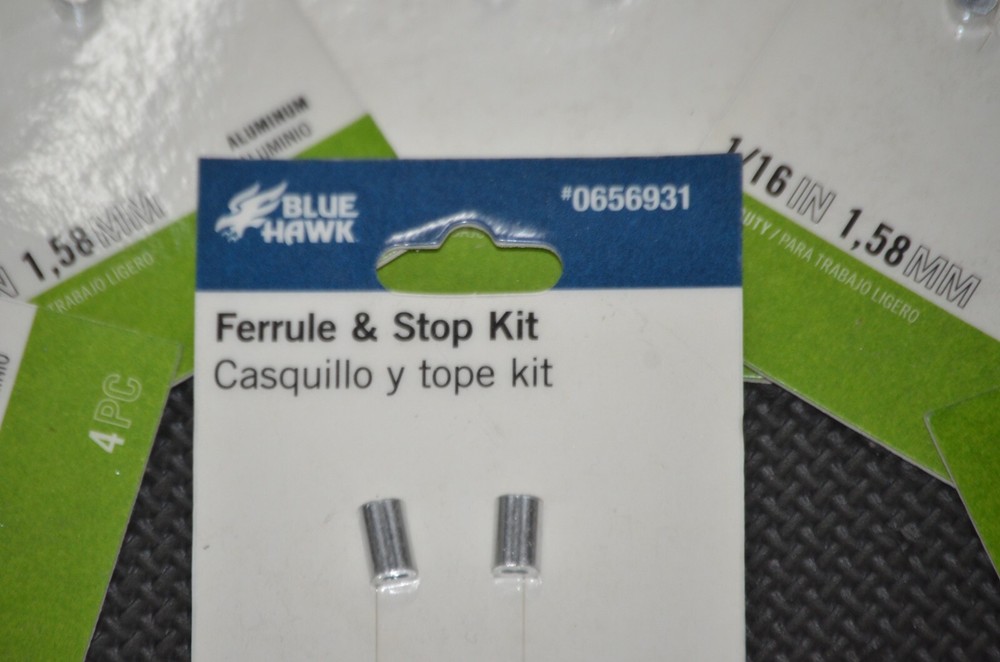 10 PACK - Blue Hawk Ferrule & Stop Kit #0656931