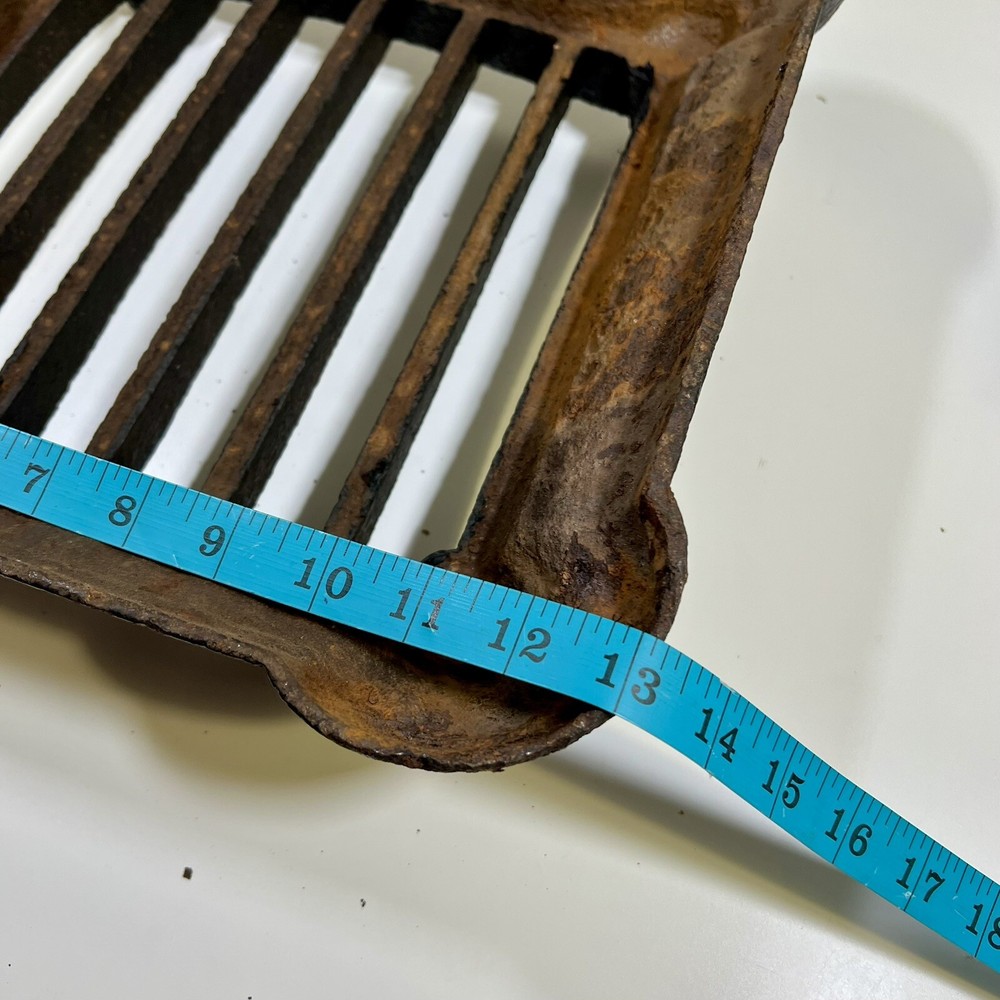 Vintage antique cast iron boot scraper