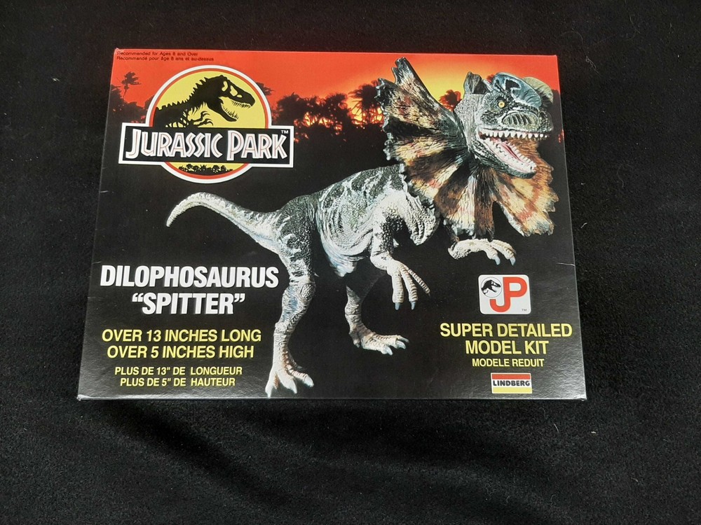 Jurassic Park Dilophosaur Spitter Lindberg Model Kit