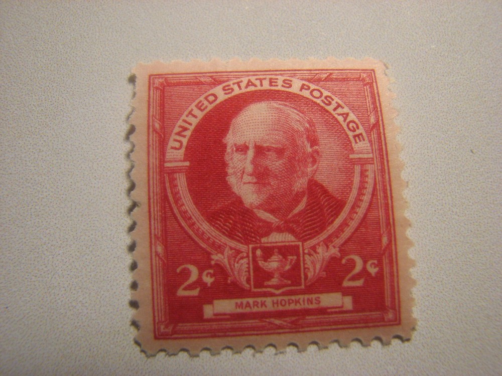 1940 2 Cent "Mark Hopkins" US Postage Stamp