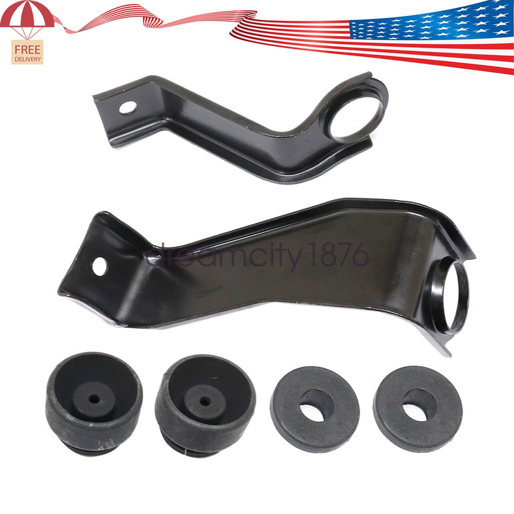 1 Set For Civic 2016-2020 2021 Stay Inter-Cooler Bracket & Bushing Upper Lower