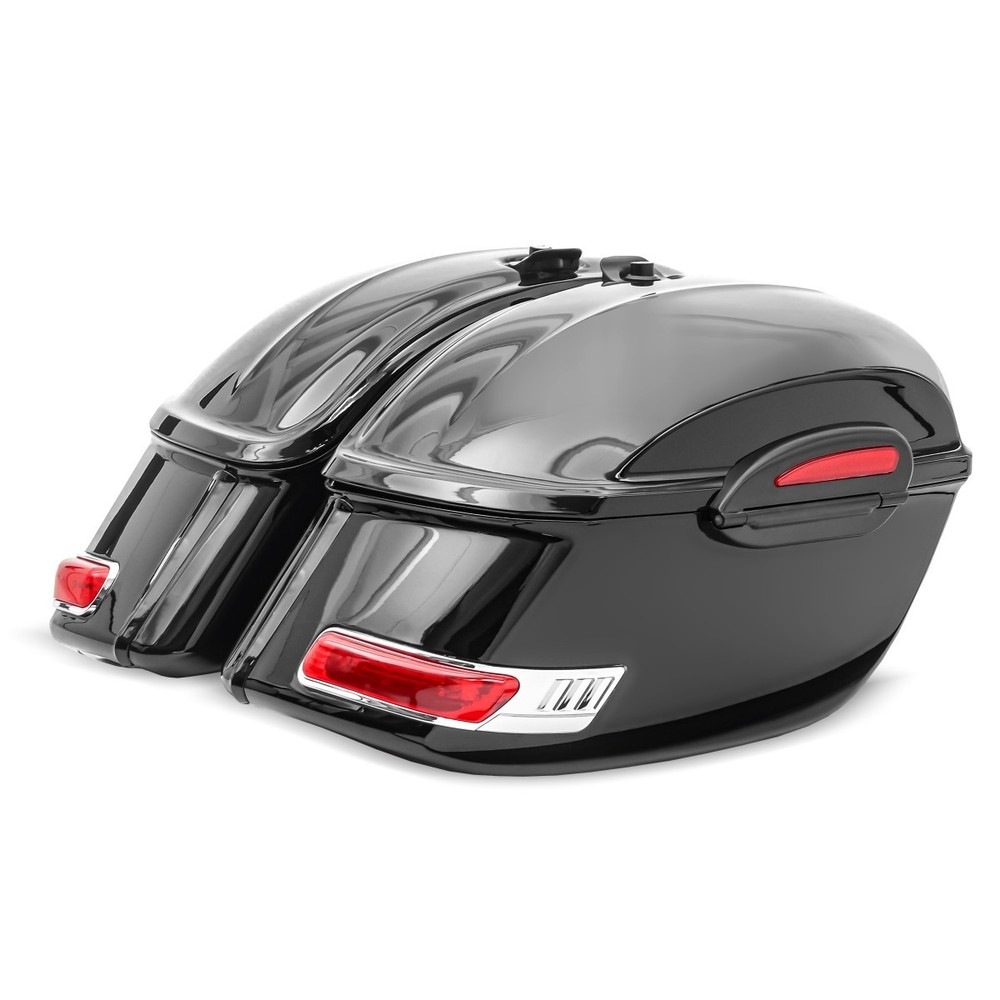 Hard saddlebags Delaware (pair) 33 liters black