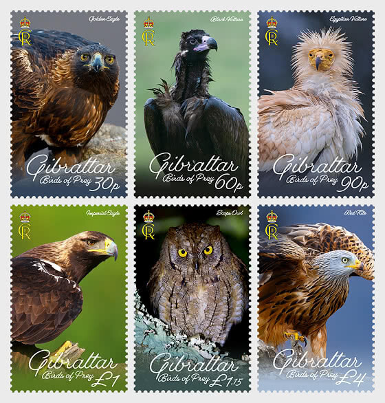 Gibraltar - Birds of Prey (Set)