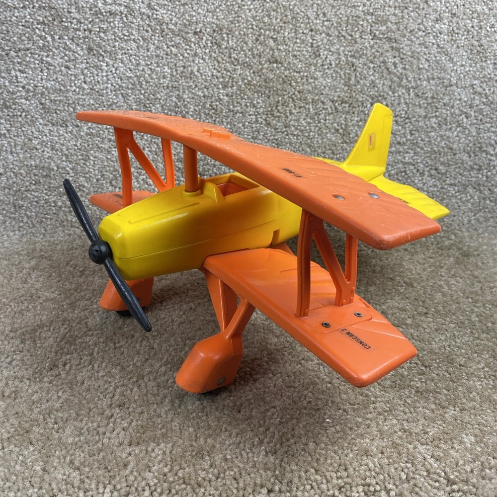Vintage TONKA Fall Guy Stunt Biplane