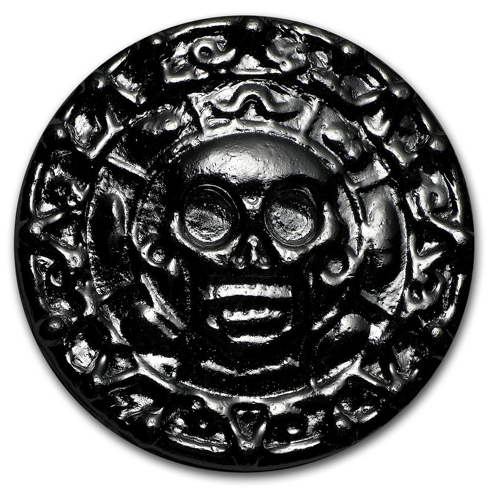 100 gram Hand Poured Silver Round - Plata Muerta