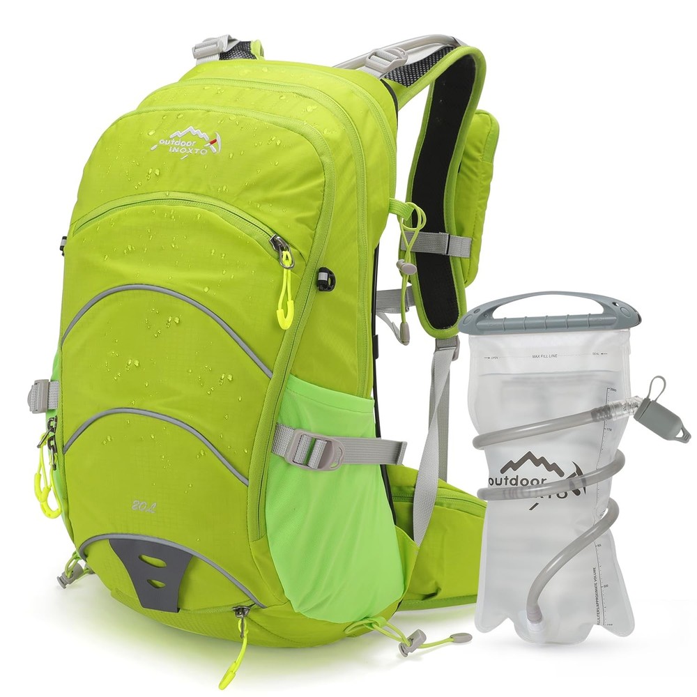 20L Hydration Backpack, Waterproof Hiking Internal Frame Backpacks with 2L Hy...