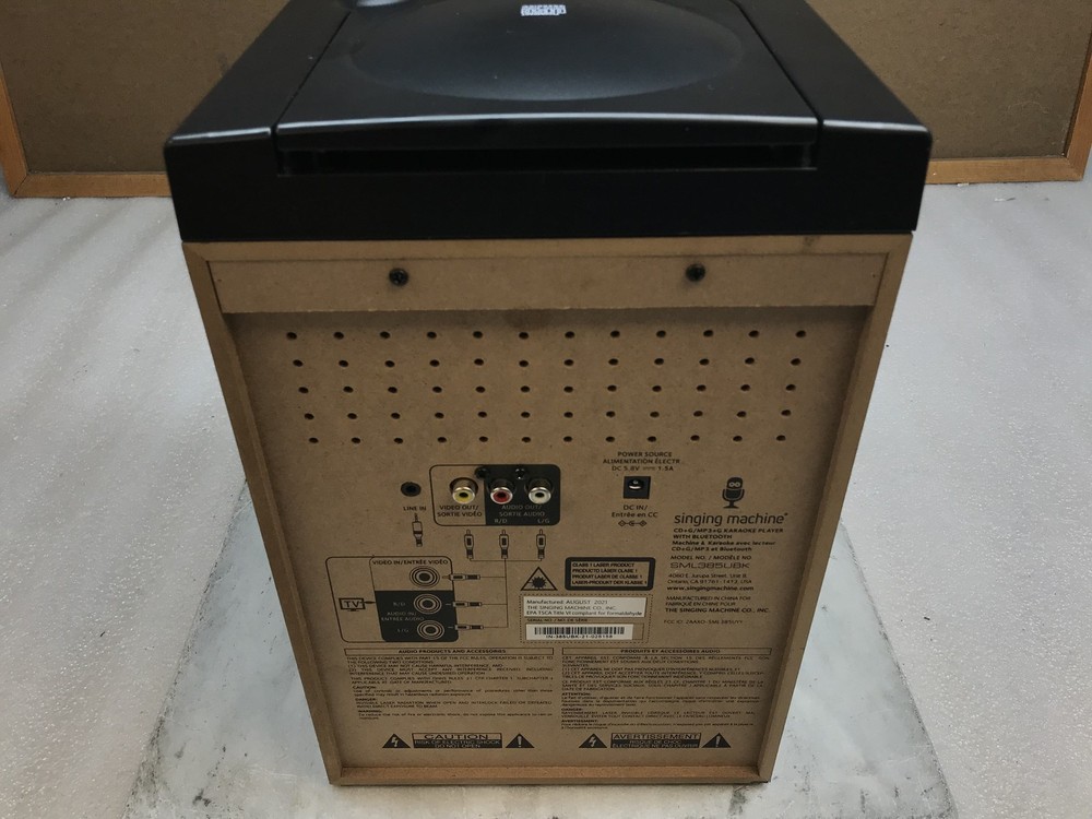 Singing Machine SML385UBK Karaoke System – CDG, Bluetooth, Microphone Tested