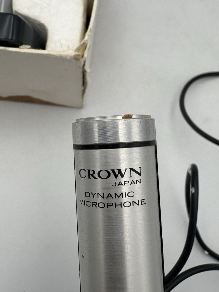 Primo DM-260 & Crown Dynamic Microphones ~UNTESTED~