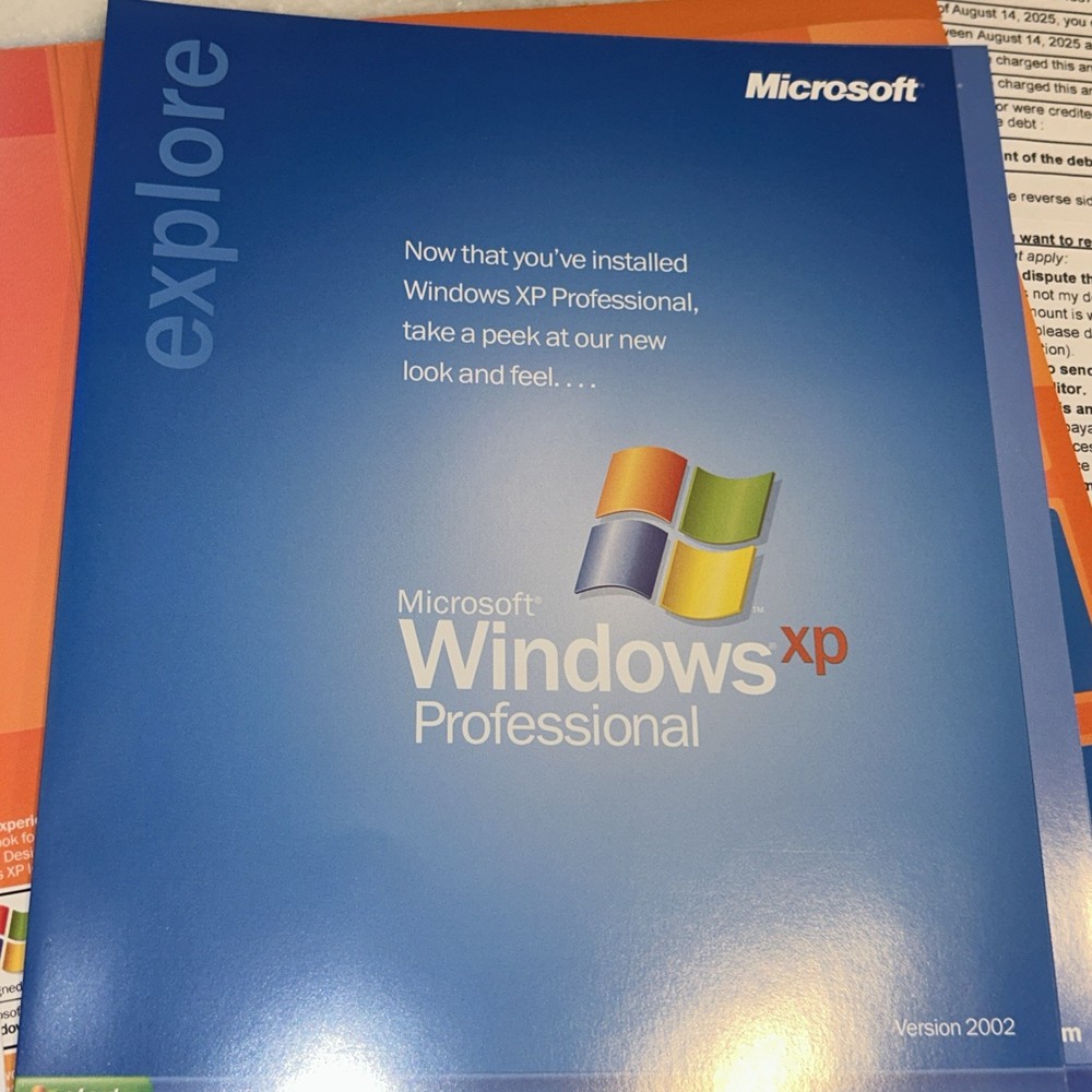 Microsoft Windows XP Professional SP2 Full English Retail MS WIN PRO