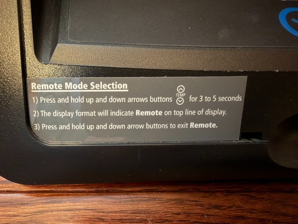 Pre-Owned RAYPAK Control Bezel Housing w/ Decal and Switch NO Board included