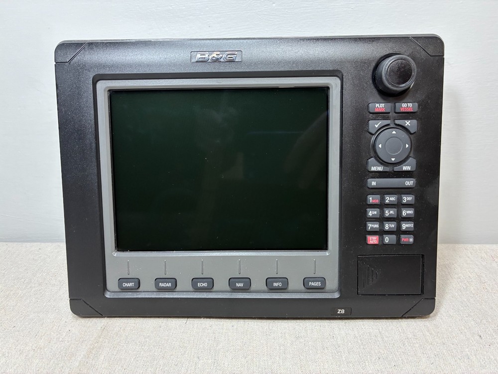 B&G Z8 8" Multi Function Display Navico Simrad Tested/Warranty!