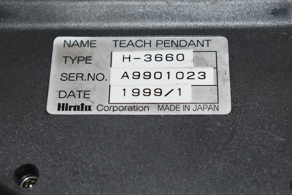 Hirata Teach Pendant Model No. H-3660