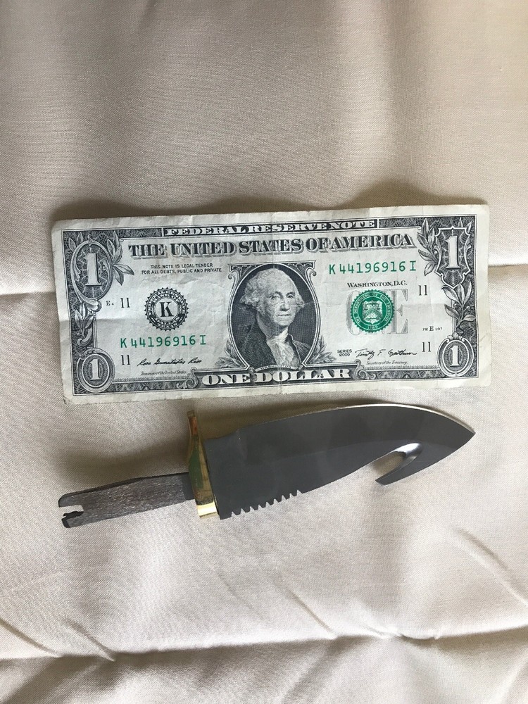 Knifemaking 4” Guthook Knif W/Fixed Blade Blsm02