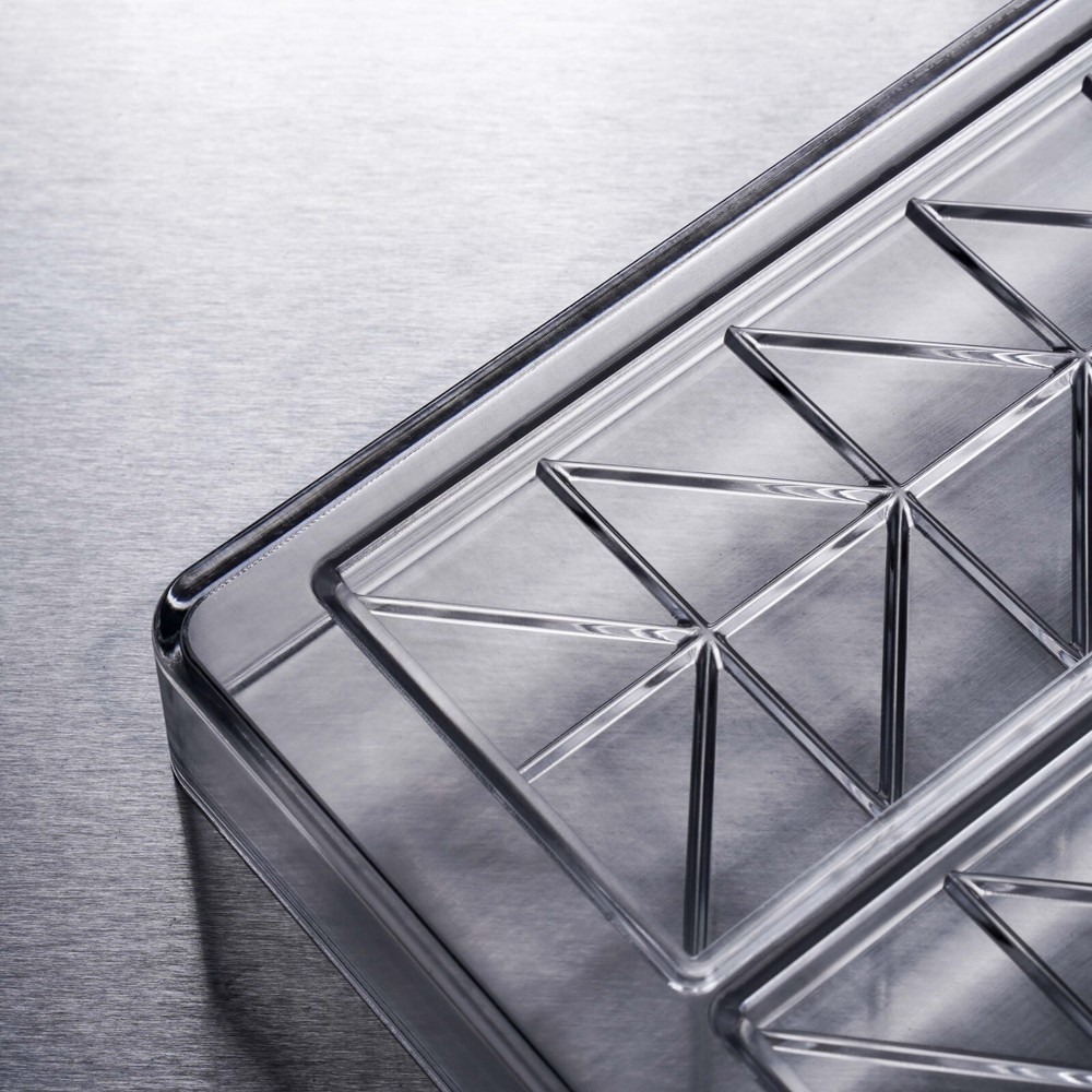 Bold Maker 46mL 20pc Chocolate Bar Mold - Polycarbonate - 4 Bars - 22871