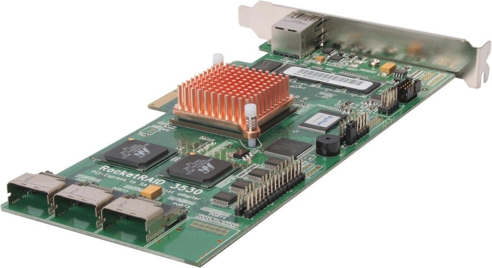 HighPoint RocketRAID 3530 12 Channel PCI-E SATA II IOP Based RAID Controller