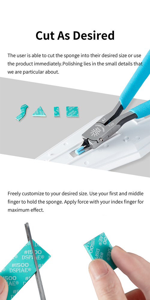 DSPIAE Sanding Sponge 3mm SS3 (5pcs) - US