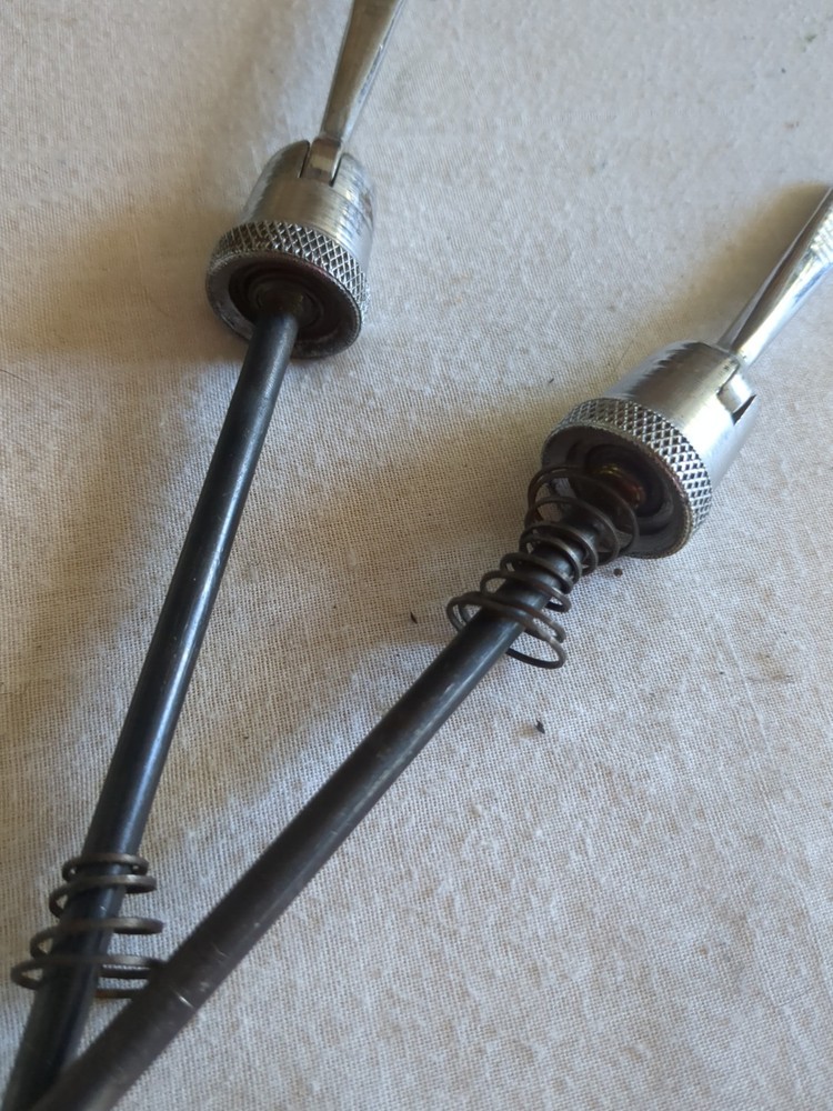 Vintage Simplex Quick Release Skewer Set Front And Rear